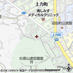 静岡県静岡市清水区村松2393-4周辺の地図