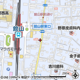 館山調剤薬局周辺の地図