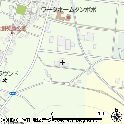 兵庫県西脇市大野150-1周辺の地図