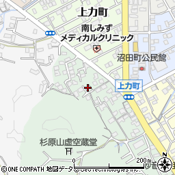 静岡県静岡市清水区村松2392周辺の地図