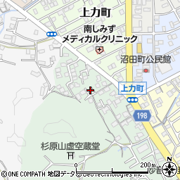 静岡県静岡市清水区村松2392周辺の地図