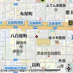 京都府京都市下京区蛭子町116周辺の地図