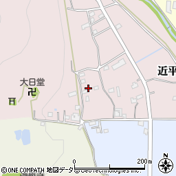 兵庫県神崎郡市川町近平周辺の地図
