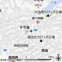愛知県知多郡東浦町森岡下今池1-82周辺の地図