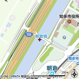 朝倉橋周辺の地図