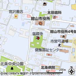 塩蔵寺周辺の地図