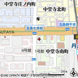 京進　小中部丹波口校周辺の地図