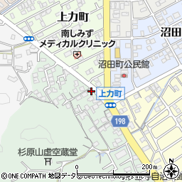 静岡県静岡市清水区村松2284周辺の地図