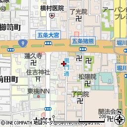 有限会社中ト杉本製麺所周辺の地図