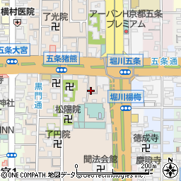 京都府京都市下京区柿本町731周辺の地図