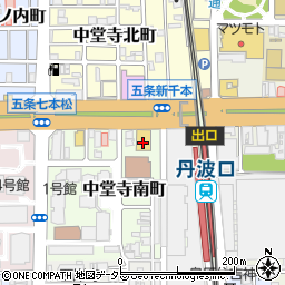 ユニクロ五条丹波口店周辺の地図