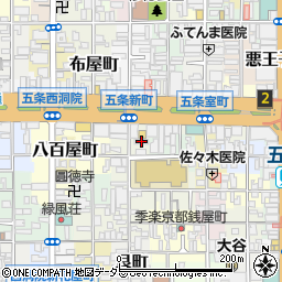 京都府京都市下京区蛭子町113周辺の地図