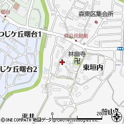 京都府亀岡市篠町森上垣内51周辺の地図