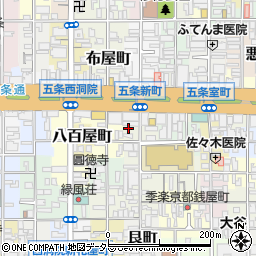 京都府京都市下京区蛭子町112周辺の地図