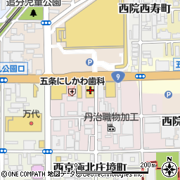 アプライド株式会社　京都店周辺の地図