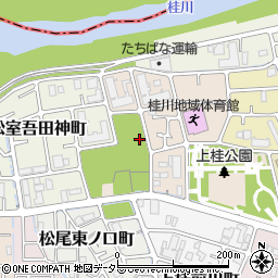 京都府京都市西京区上桂今井町周辺の地図