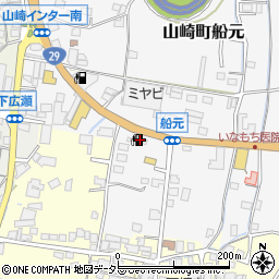 三菱商事エネルギーＭｙｓｅｌｆ山崎ＩＣ　ＳＳ周辺の地図