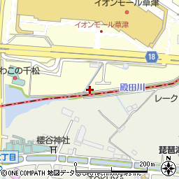 滋賀県草津市新浜町316周辺の地図