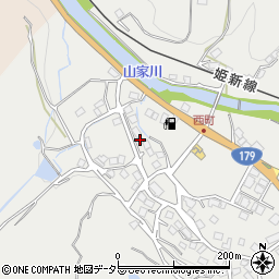 岡山県美作市土居2534周辺の地図