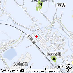 岡山県新見市西方2140-8周辺の地図