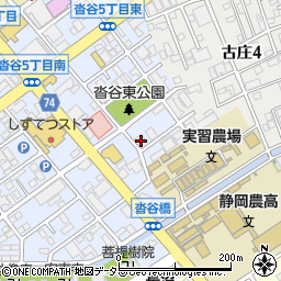 株式会社中央工芸　静岡支社周辺の地図