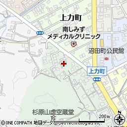 静岡県静岡市清水区村松2387周辺の地図