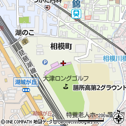滋賀県大津市相模町周辺の地図