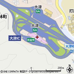 名神高速道路大津サービスエリア下り線インフォメーション周辺の地図