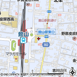 千葉興業銀行館山支店 ＡＴＭ周辺の地図