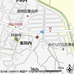 京都府亀岡市篠町森東垣内60-12周辺の地図