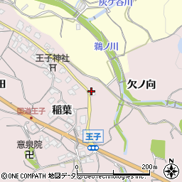 京都府亀岡市篠町王子風呂ノ谷2-2周辺の地図
