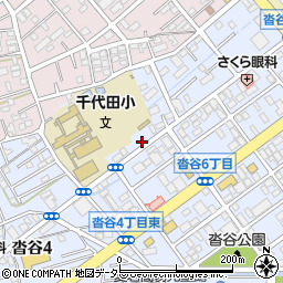 静岡県静岡市葵区沓谷5丁目周辺の地図