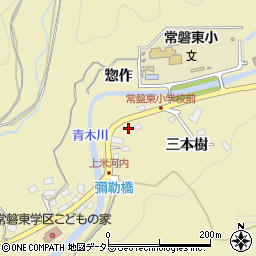 愛知県岡崎市米河内町三島周辺の地図