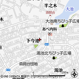 愛知県知多郡東浦町森岡下今池1-62周辺の地図