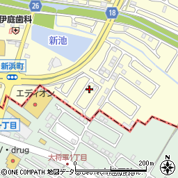 滋賀県草津市新浜町464-15周辺の地図