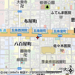 京都府京都市下京区蛭子町106周辺の地図