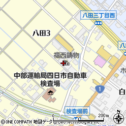 福西鋳物株式会社周辺の地図