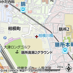 滋賀県大津市相模町4-5周辺の地図