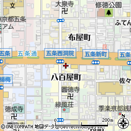 ニチイケアセンター京都駅前周辺の地図
