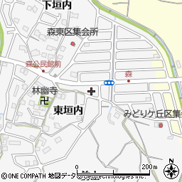 ひがき小児科医院周辺の地図