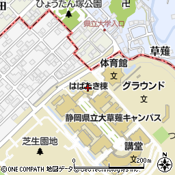 株式会社県大文化通信・カリヨン書店周辺の地図