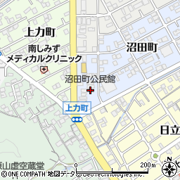 沼田町公民館周辺の地図