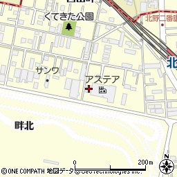 三協株式会社　岡崎営業所周辺の地図
