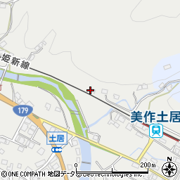 岡山県美作市土居2870周辺の地図