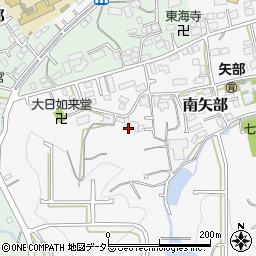 静岡県静岡市清水区南矢部648周辺の地図