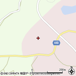 広島県庄原市東城町加谷686周辺の地図