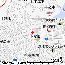 愛知県知多郡東浦町森岡下今池1-37周辺の地図