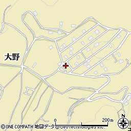 静岡県伊豆市大野2052-16周辺の地図
