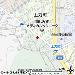 静岡県静岡市清水区村松2380-4周辺の地図