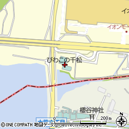 滋賀県草津市新浜町297周辺の地図